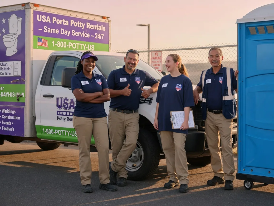 Porta Potty Rental company in Helendale, CA